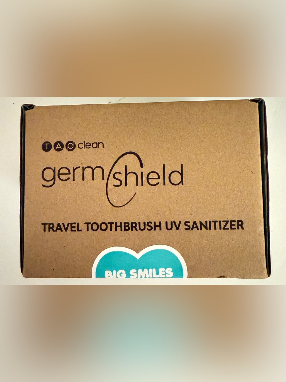 TAO Clean GermShield Travel Toothbrush UV Sanitizer NWT, BOX UNOPENED